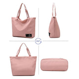 Jiessie&Angela Women's Large Tote Bag Waterproof Shoulder Handbag