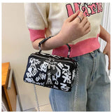 Graffiti Handbags Women Crossbody Shoulder Bag