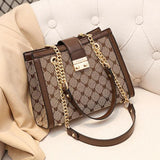 Multi-function PU Leather Travel Shoulder Bag Large Capacity for Women