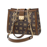 Multi-function PU Leather Travel Shoulder Bag Large Capacity for Women