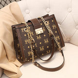 Multi-function PU Leather Travel Shoulder Bag Large Capacity for Women