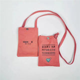 Canvas Human Snap Opening Adjustable Rope Backpack