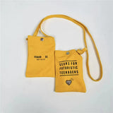 Canvas Human Snap Opening Adjustable Rope Backpack