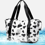Nylon Waterproof Travel Handbag for Women Large Capacity Gym Bag