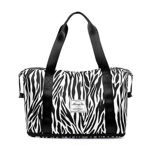 Nylon Waterproof Travel Handbag for Women Large Capacity Gym Bag
