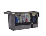 Mesh Wash Bag and Travel Toiletry Pouch