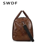 Waterproof Travel Bag PU Handbag Sturdy Sports Big Bag