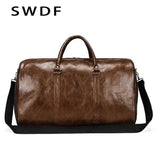 Waterproof Travel Bag PU Handbag Sturdy Sports Big Bag