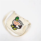 Canvas Duck Shoulder Messenger Bag Couple Casual Bag