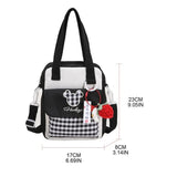 D0LF Mori Lattice Shoulder Bag for Kids