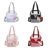 D0LF Mori Lattice Shoulder Bag for Kids