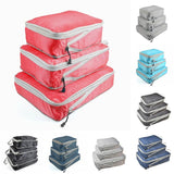 3pc Compression Packing Cube Travel Bag Organizer