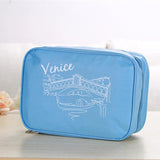 8PCS/LOT Travel Storage Bag Zipper Multifunction Organizer Bag