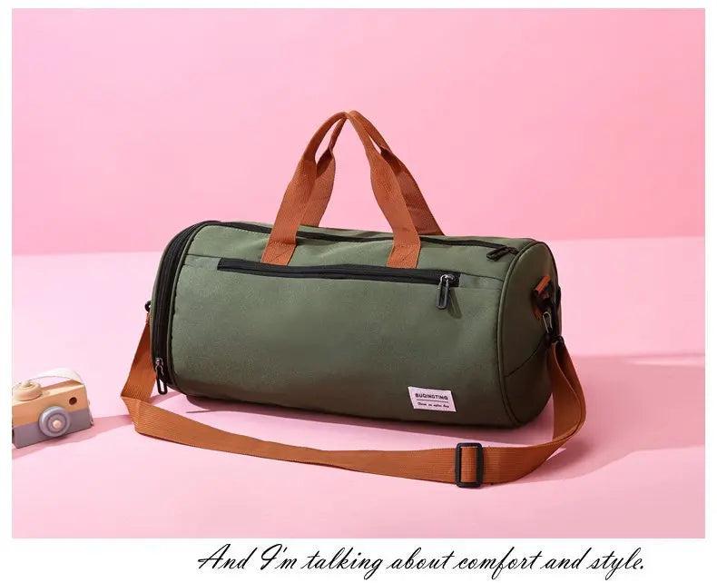 Large Capacity Outdoor Portable Travel Bag Dry Wet Separation Sports Gym Bag