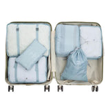 Waterproof Travel Storage Bag 8-Piece Organizer Set