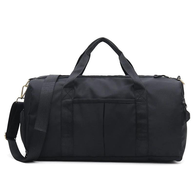 Large Capacity Waterproof Duffel Bag Unisex Nylon Shoulder Handbag Gym Bag
