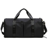 Waterproof Small Duffel Bag with Shoe Compartment for Gym and Weekend Getaway