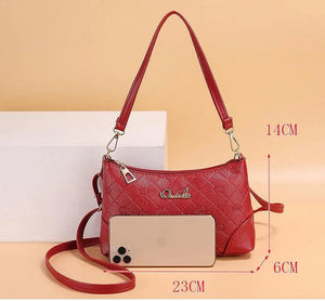 Women's Leather Crossbody Shoulder Bag