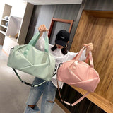 Sports Yoga Handbag Wet Dry Separation Lightweight Travel Bag
