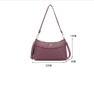 Small Leather Chain Shoulder Bag for Women
