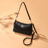 Small Leather Chain Shoulder Bag for Women
