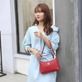 Small Leather Chain Shoulder Bag for Women