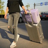 Foldable Large Capacity Gym Bags Women Shoulder Bag