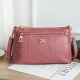 Women Single Shoulder Crossbody Soft PU Leather Ladies Shoulder Messenger