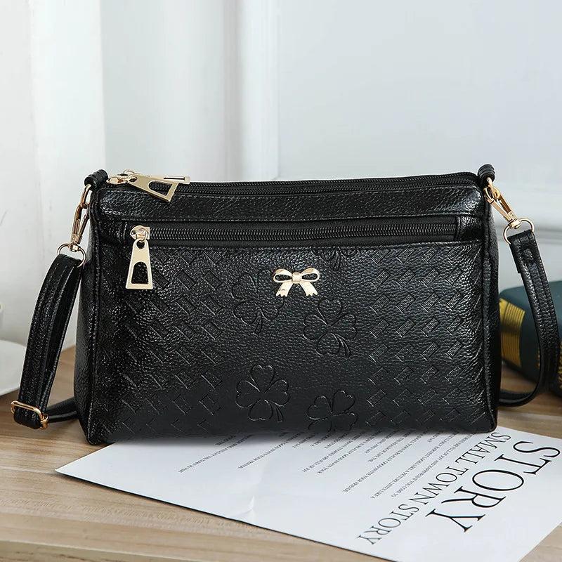 Women Single Shoulder Crossbody Soft PU Leather Ladies Shoulder Messenger