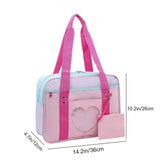 Transparent Travel Bag Waterproof Toiletry Carry Pouch