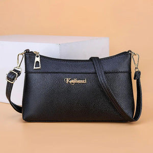 Vintage Leather Shoulder Bag Women's Hand Purse