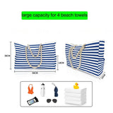 Large Capacity Waterproof Beach Tote Bag Shoulder Bag