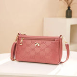 Vintage Leather Clutch Purse Small Shoulder Bag