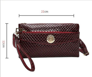 Women's Leather Crossbody Bag Shoulder Wallet Purse
