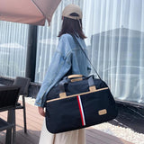 Women's Large Capacity Travel Bag Waterproof Duffle Bag Weekend Luggage