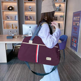 Women's Large Capacity Travel Bag Waterproof Duffle Bag Weekend Luggage