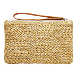 Summer Handbag Solid Weaving Bucket Shape Women
