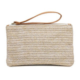 Summer Handbag Solid Weaving Bucket Shape Women