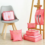 Travel Packing Cube Organiser Bags 7 Piece Set