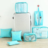 Travel Packing Cube Organiser Bags 7 Piece Set