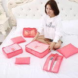 Travel Packing Cube Organiser Bags 7 Piece Set