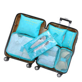 Travel Packing Cube Organiser Bags 7 Piece Set