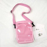 Small Clear Crossbody Bag Transparent PVC Shoulder Purse for Women