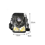 Small Clear Crossbody Bag Transparent PVC Shoulder Purse for Women