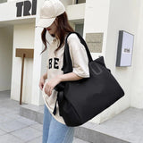 Solid Travel Bag Large Capacity Casual Shoulder Crossbody