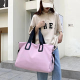 Solid Travel Bag Large Capacity Casual Shoulder Crossbody