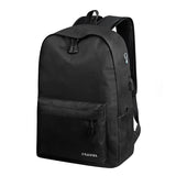Leisure School Backpack USB Charging Gray Convenient Men's Backpack