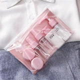 11 Pcs Travel Mini Makeup Cosmetic Bottles Set Face Cream Empty Container