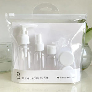 11 Pcs Travel Mini Makeup Cosmetic Bottles Set Face Cream Empty Container