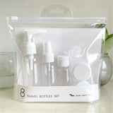 11 Pcs Travel Mini Makeup Cosmetic Bottles Set Face Cream Empty Container